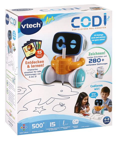 vtech codi der clevere mal-roboter|Vtech 80